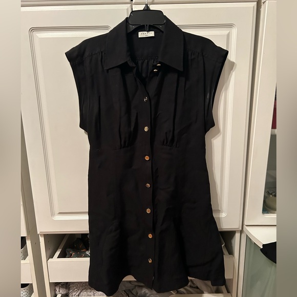 Sandro Josephine Empire Line Mini Dress - Picture 4 of 5